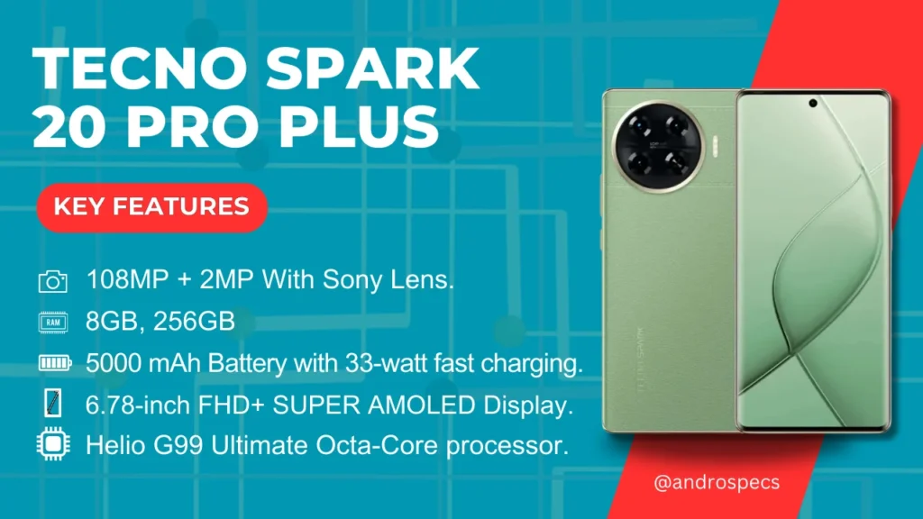 tecno spark 20 pro plus