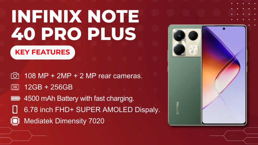 Infinix note 40 pro plus