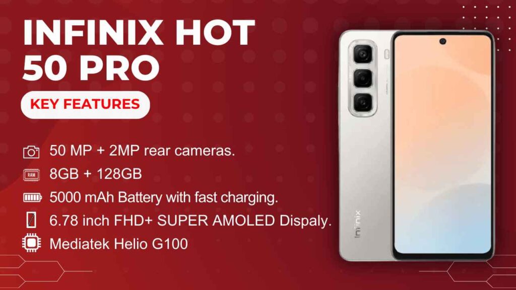 Infinix Hot 50 pro