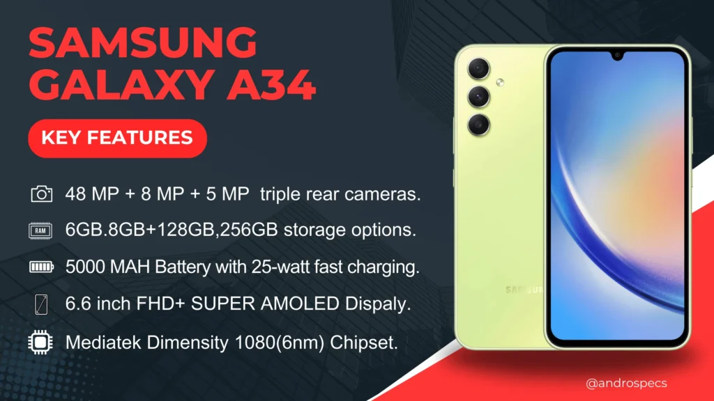 Samsung Galaxy A34