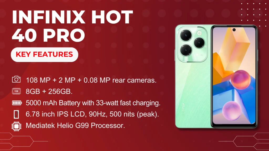 Infinix Hot 40 Pro